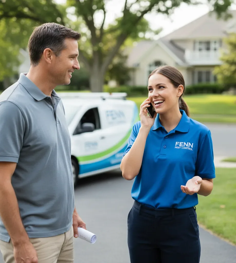 Fenn Pest Control customer support in Kearneysville